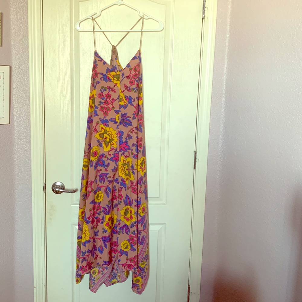 Billabong asymmetrical maxi dress